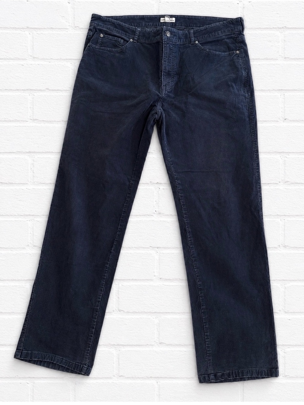 Peter Millar Men’s Navy Corduroy Pants 40 Straight Leg Classic 5 Pocket